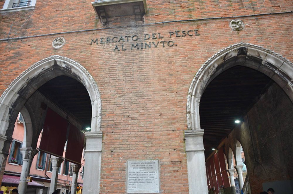 Le Pescherie di Rialto, a Venezia