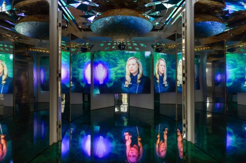 Isaac Julien, All That Changes You. Metamorphosis, 2025 Installation view, The Cosmic House, London, Photo by Thierry Bal Courtesy the artist and Victoria Miro © Isaac Julien