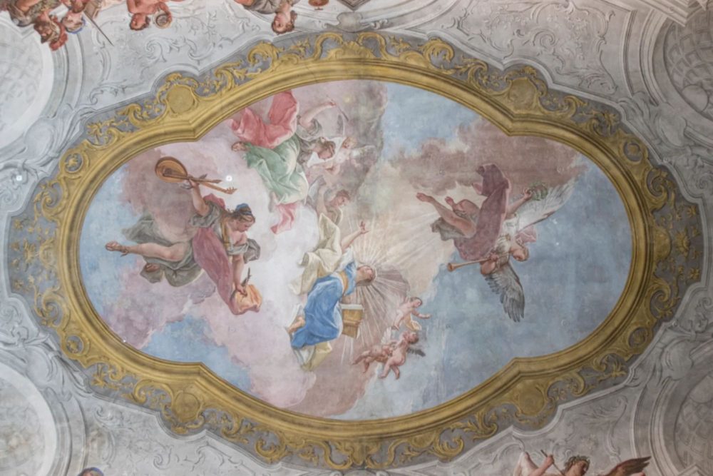 Affreschi di Jacopo Guarana a Palazzo Nani Mocenigo
