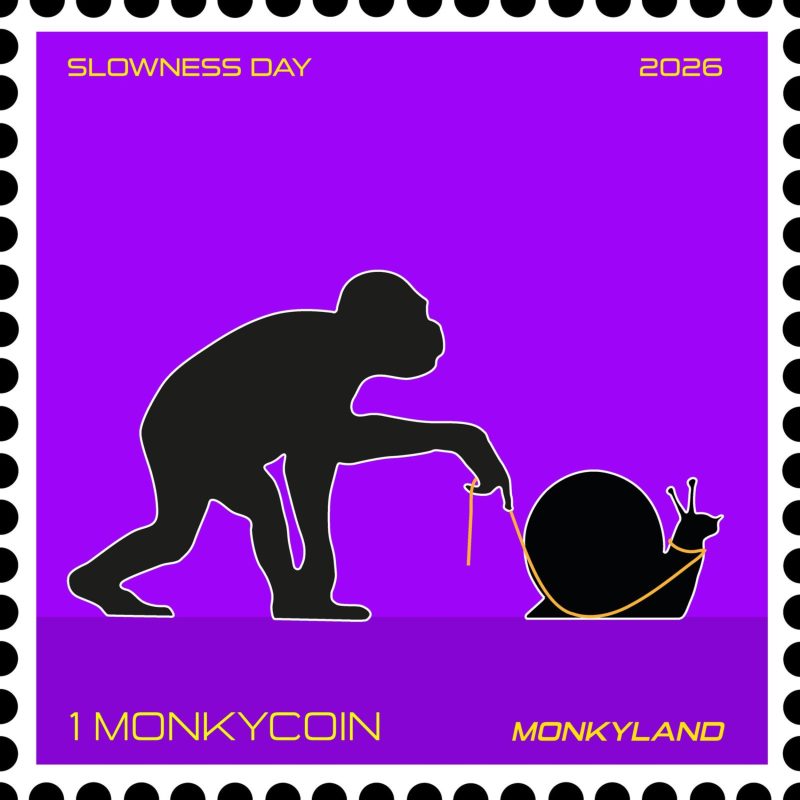 Courtesy Renzo Nucara, Monky 2026 – Slowness Day, digital artwork