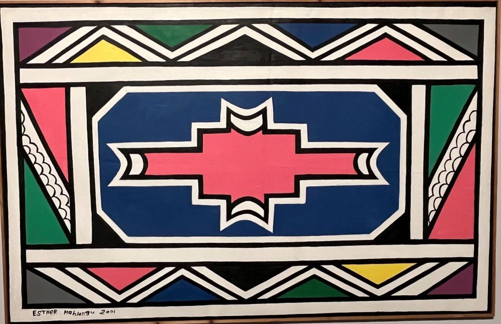 Esther Mahlangu, La Materia dei Sogni. Radici dell’arte africana contemporanea