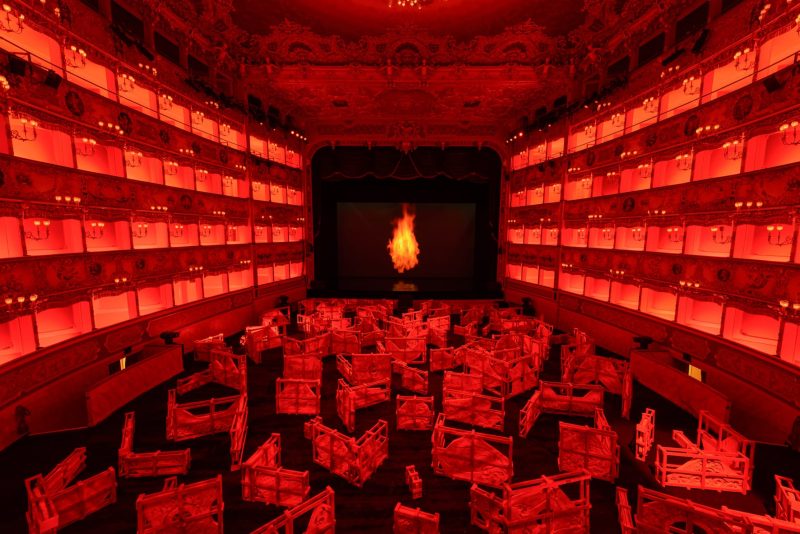 Fabrizio Plessi, Fenix DNA, Teatro La Fenice di Venezia