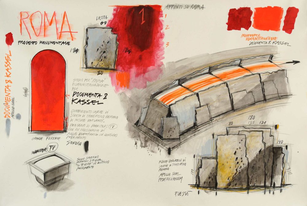 Fabrizio Plessi, Roma, 1987