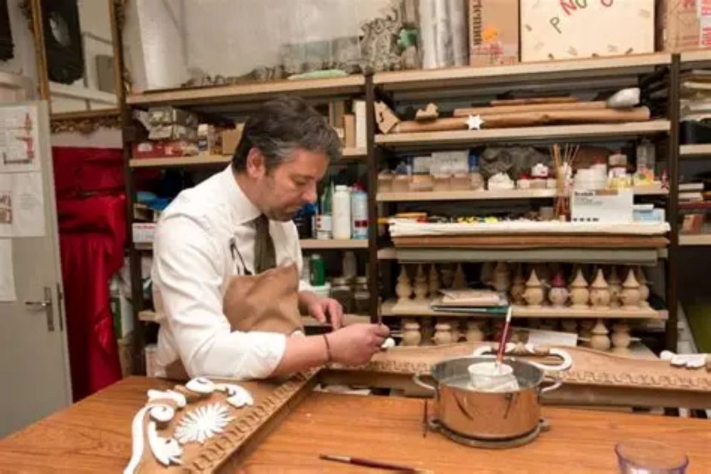 Gabriele Maselli della Bottega d'Arte Maselli