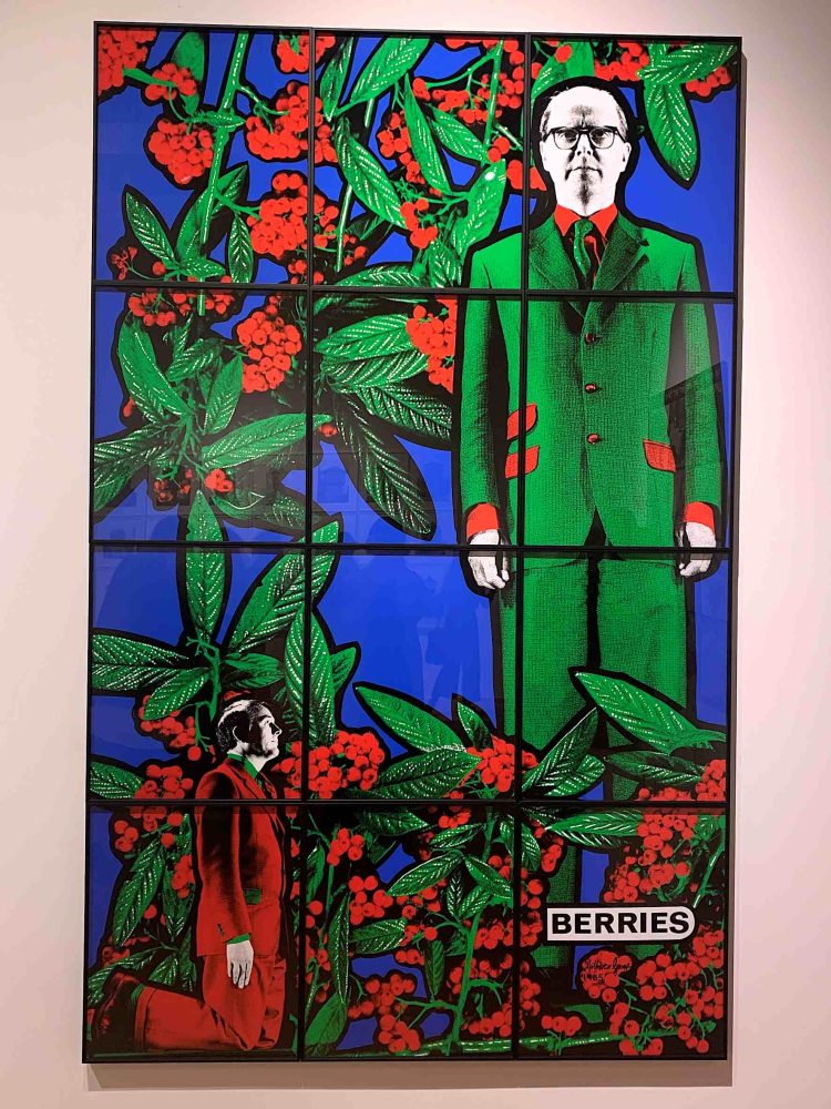 Gilbert&George, Berries, 1985 (foto by Claudia Zanfi)