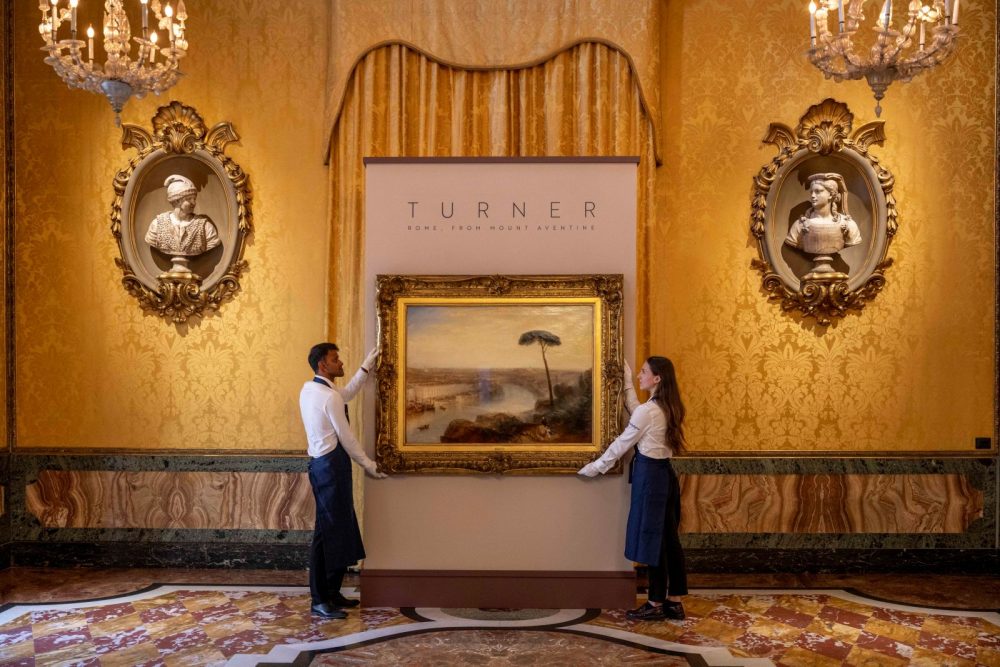 Joseph Mallord William Turner, R.A, Rome, from Mount Aventine (courtesy Sotheby's)