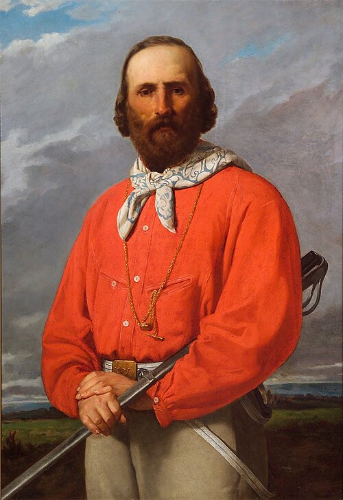 Silvestro Lega, Ritratto di Giuseppe Garibaldi, 1861. Pinacoteca Comunale “Silvestro Lega” – Comune di Modigliana