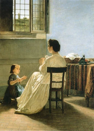 Silvestro Lega, L’educazione al lavoro 