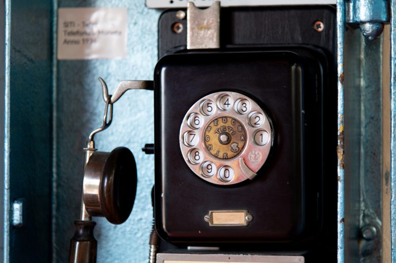 Museo della Telefonia Pubblica. Ph. Francesca Bocchia