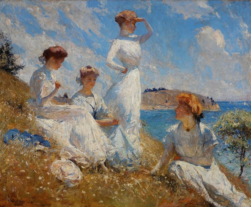 Frank Weston Benson, Estate, 1909. RISD Museum (il museo d’arte della Rhode Island School of Design, a Providence)