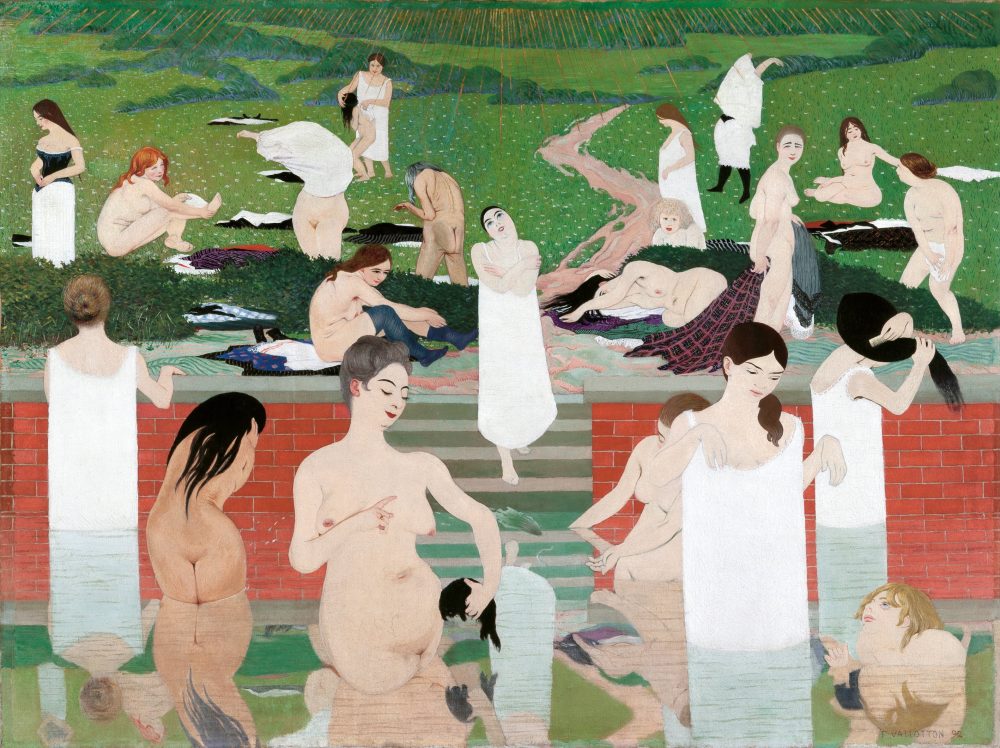Félix Vallotton, “Le Bain au soir d'été”, 1892-1893. Zurigo, Kunsthaus