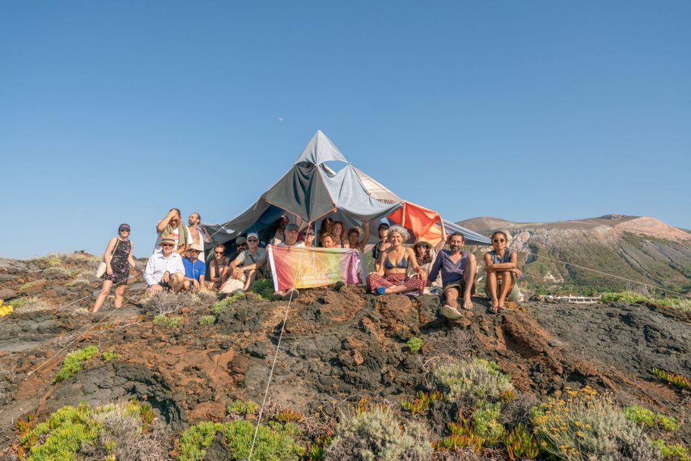 Vulcano, Costruzione Collettiva con l'architetto Francesco Careri