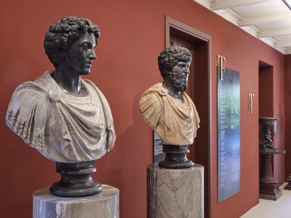 Marmora Romana, Antiquarium di Villa Albani Torlonia, Roma, foto Agostino Osio © Fondazione Torlonia