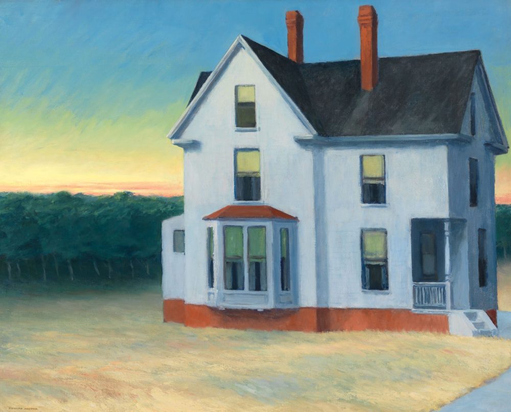 Edward Hopper, Cape Cod Sunset © Heirs of Josephine N. Hopper, SIAE