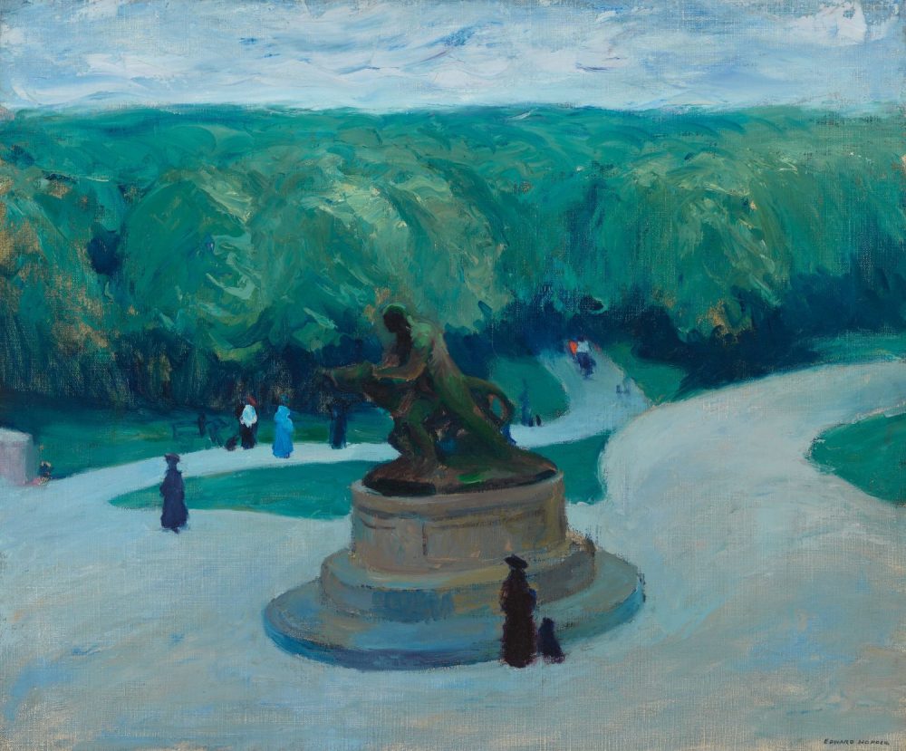 Edward Hopper, Statue at Park Entrance © Heirs of Josephine N. Hopper, SIAE