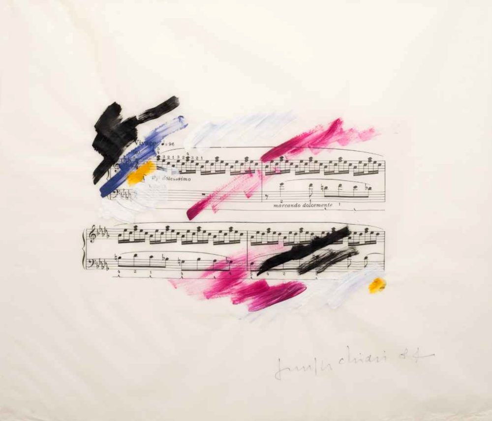 Giuseppe Chiari, Senza titolo, 1984