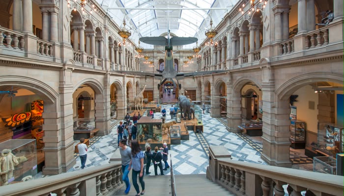 Il museo scozzese di Kelvingrove, a Glasgow
