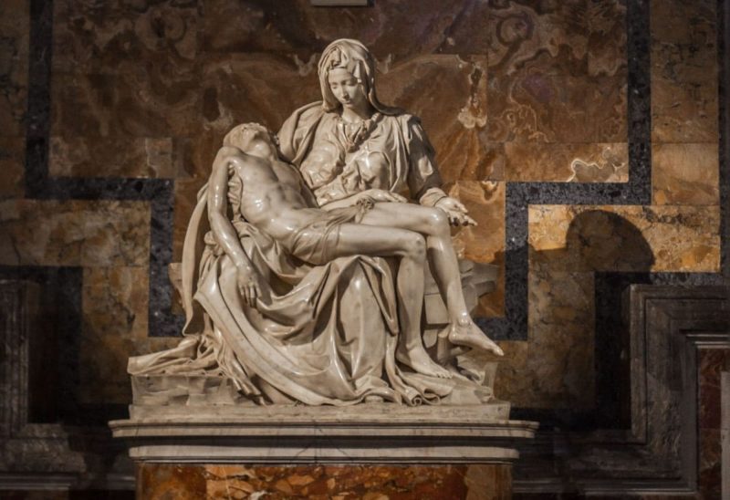 La Pietà di Michelangelo a San Pietro