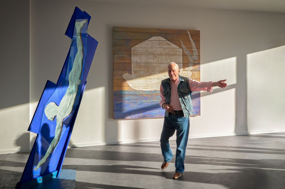 Mario Ceroli, Ritratto, foto Federico Beccari