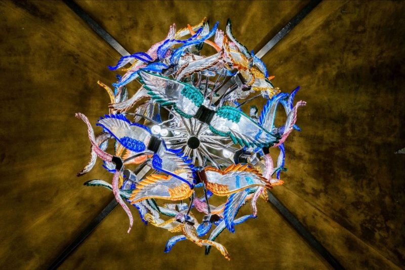 Norman Foster Foundation, Venetian Chandelier, con Salviati. Ph. Massimo Pistore