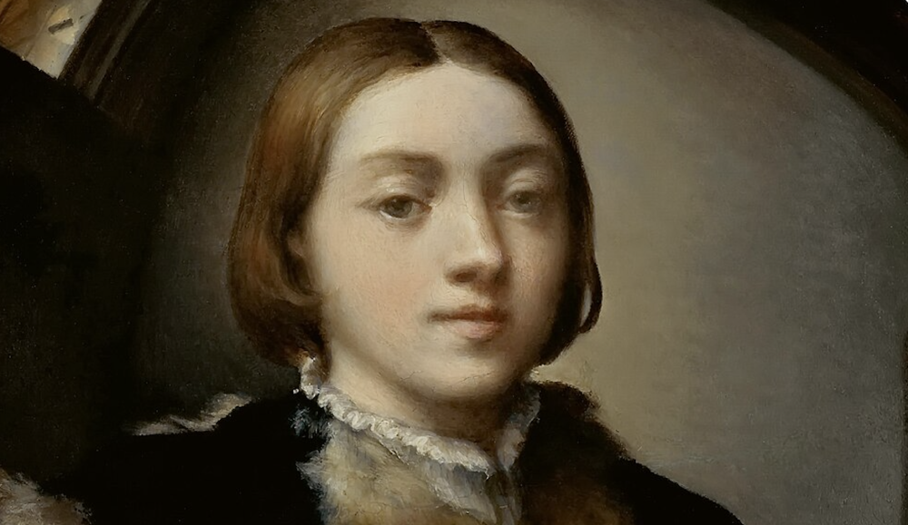 Parmigianino, Autoritratto allo specchio", 1524 circa. Vienna, Kunsthistorisches Museum (dettaglio)
