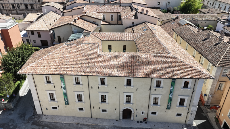 Palazzo Farinosi Branconi a L'Aquila, Poli Culturali BPER. Ph. Davide Pennacchi