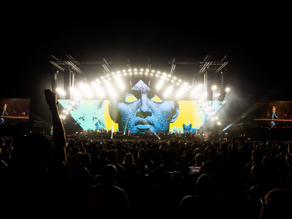 Stefano Polli, visual per lo show di Jovanotti
