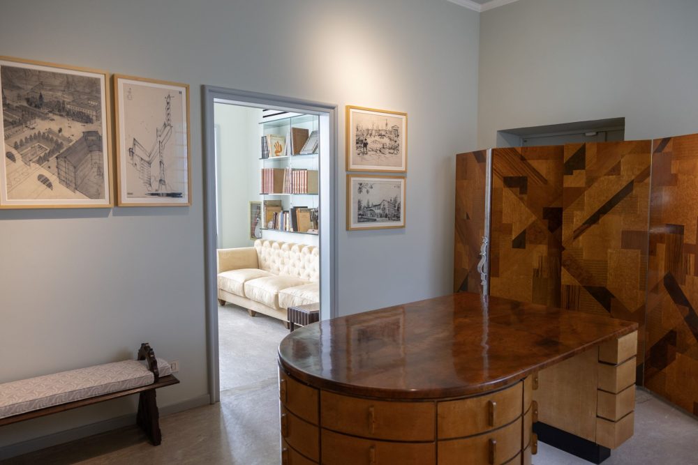 Una nuova casa per Piero Portaluppi a Villa Necchi e mostra Piero Portaluppi-l'arte del disegno, foto Barbara Verduci, 2026 © FAI